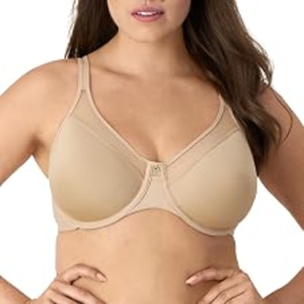 Bali Women's Underwire T-Shirt Bra – Ultra-Light Smoothing Spacer Bra | One Smooth U underwire T-shirt bra with ultra-light spacer cups, smoothing support, breathable comfort, convertible straps.