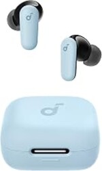 Soundcore P30i by Anker Noise Cancelling Earbuds, Strong and Smart Noise Cancelling, Powerful Bass, 45H Playtime, 2-in-1 Case and Phone Stand, IP54, Wireless Earbuds, Bluetooth 5.4 (Blue) (Renewed)