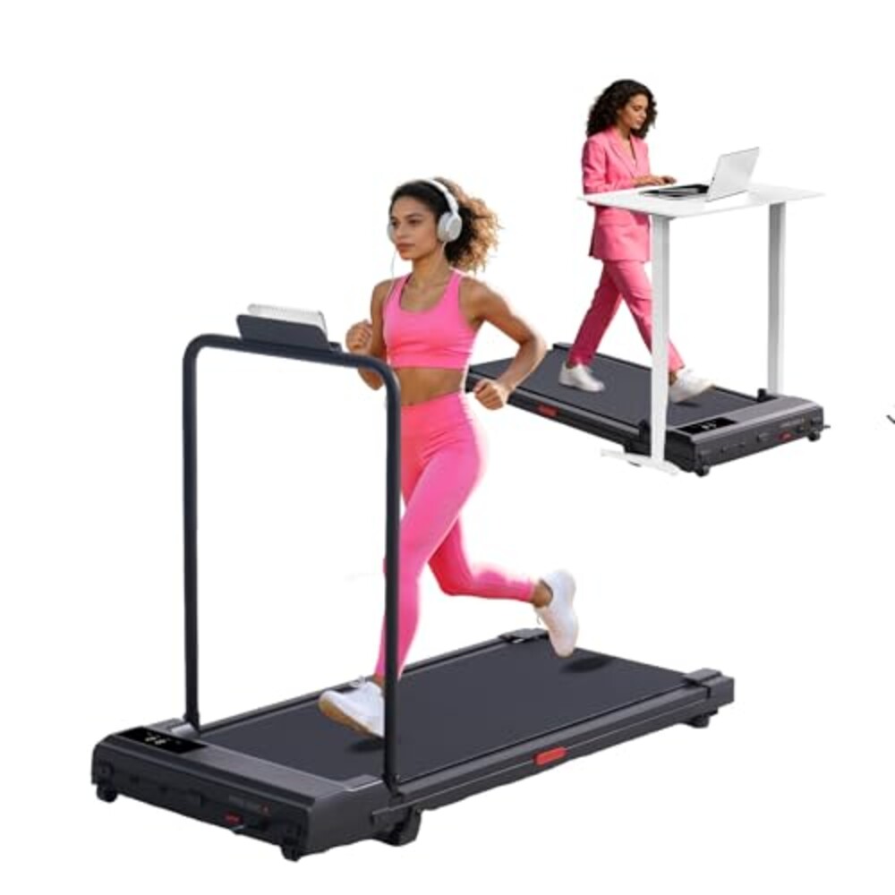 HevGlrm Portable Walking Pad Treadmill f