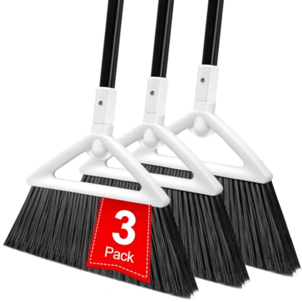 SZJYHQY Heavy Duty White Angle Broom wit