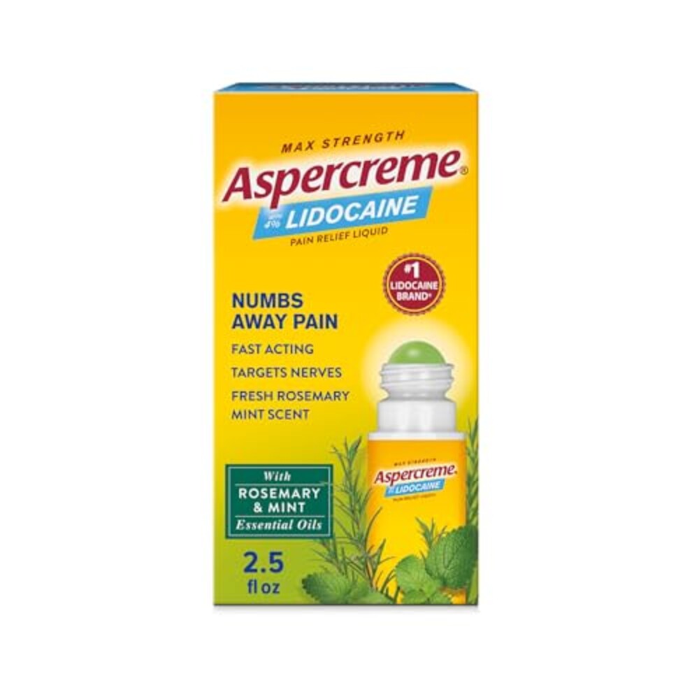 Aspercreme Essential Oils Lidocaine Pain
