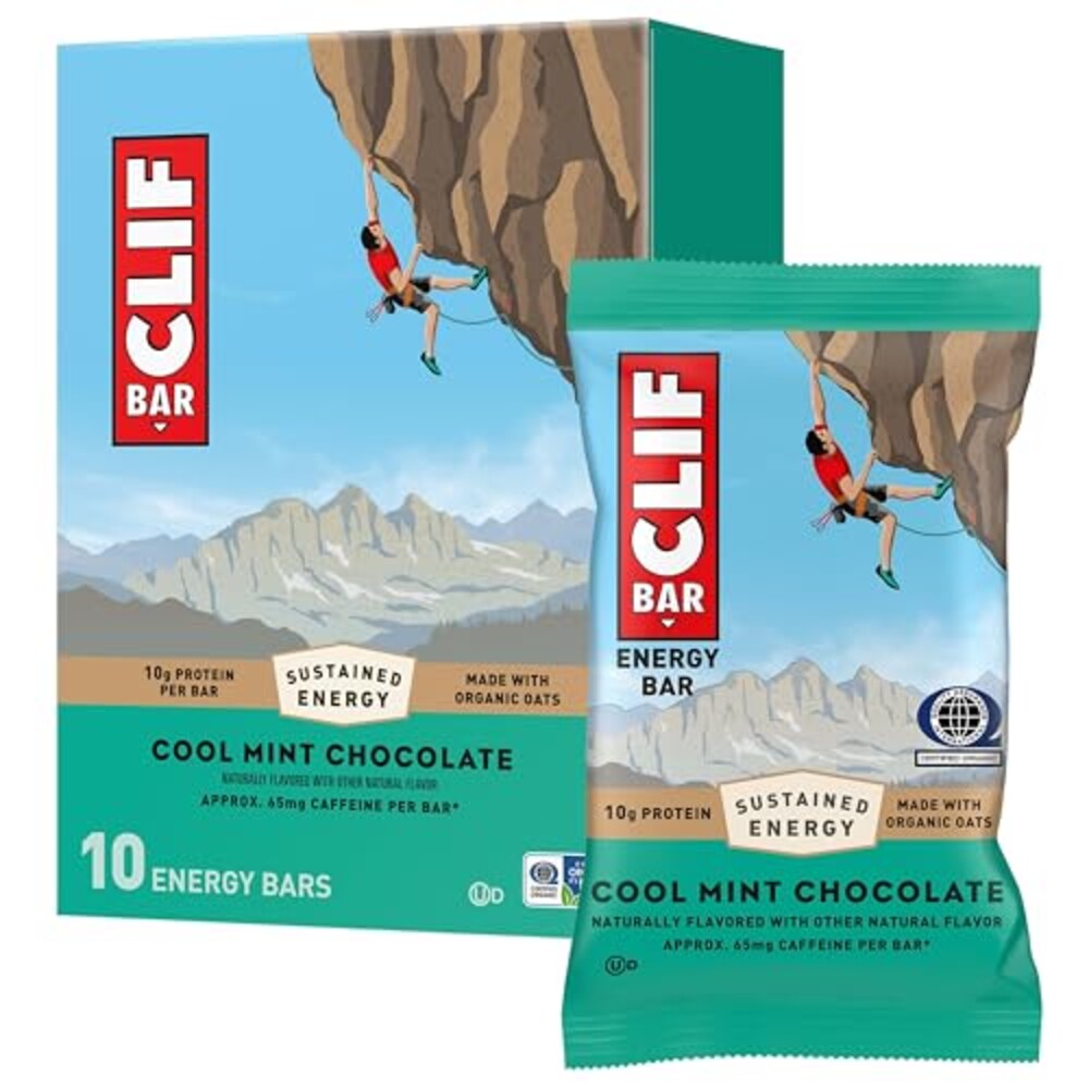 CLIF BAR Protein Energy Bars, Cool Mint