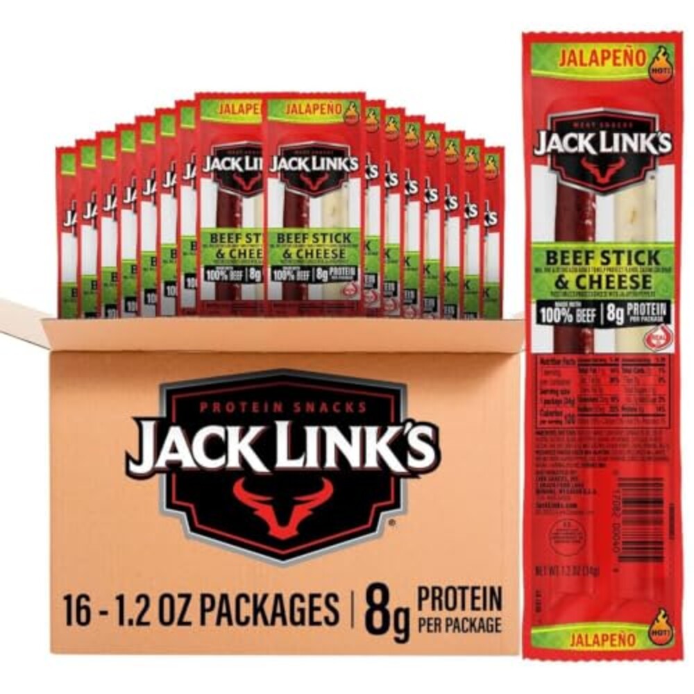 Jack Link's Jalapeno Beef Jerky Sticks a