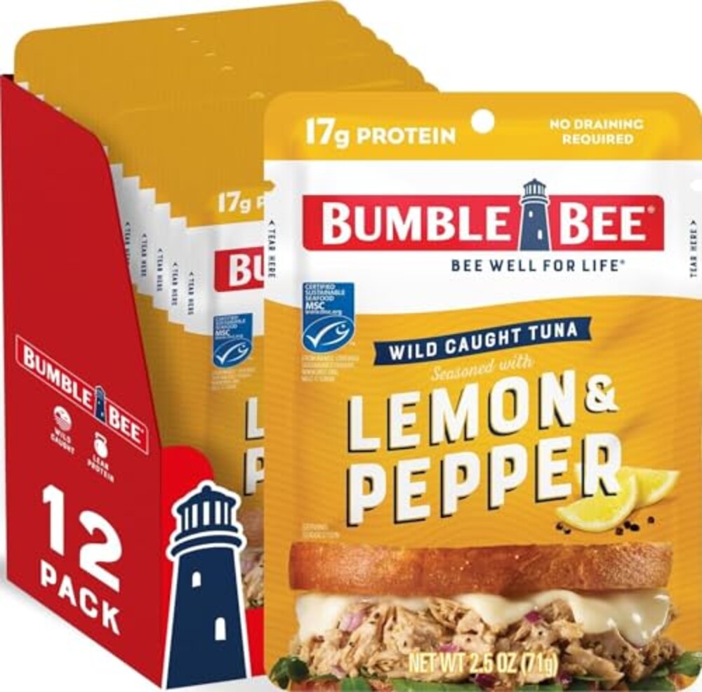 Bumble Bee Lemon & Pepper Seasoned Tuna