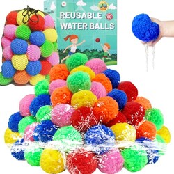 BEFANS 60 Pcs Reusable Water Balls, Reus