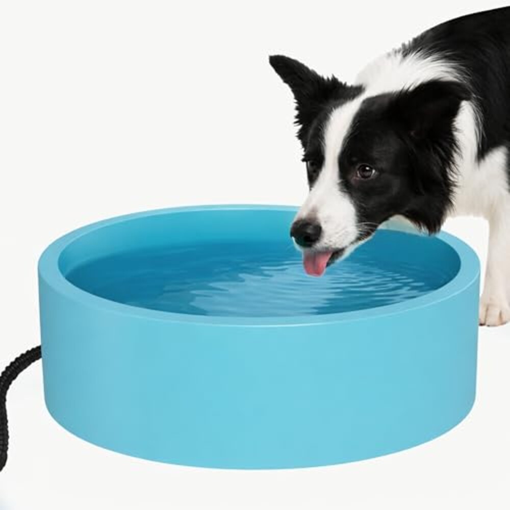 Large Heated Water Bowl for Dog & Cat, O