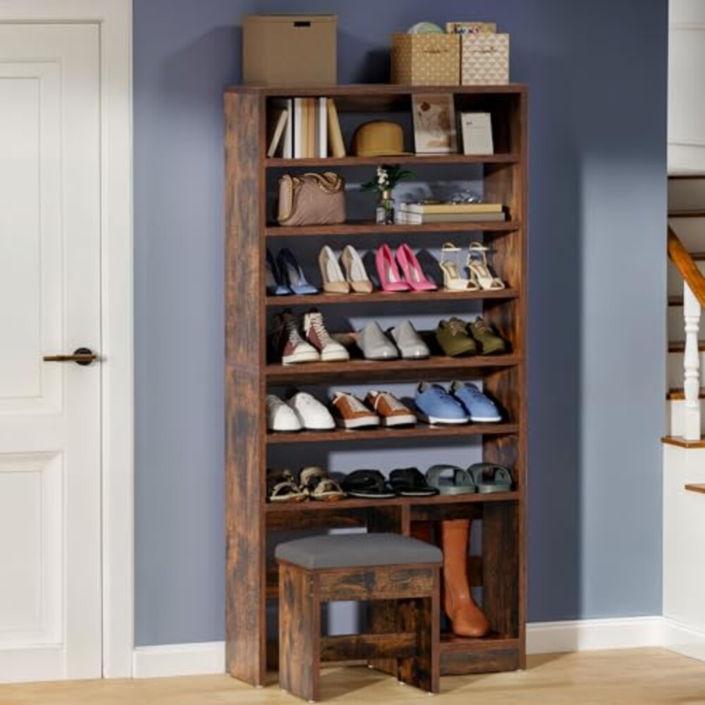 YITAHOME Shoe Cabinet with Hidden Bench