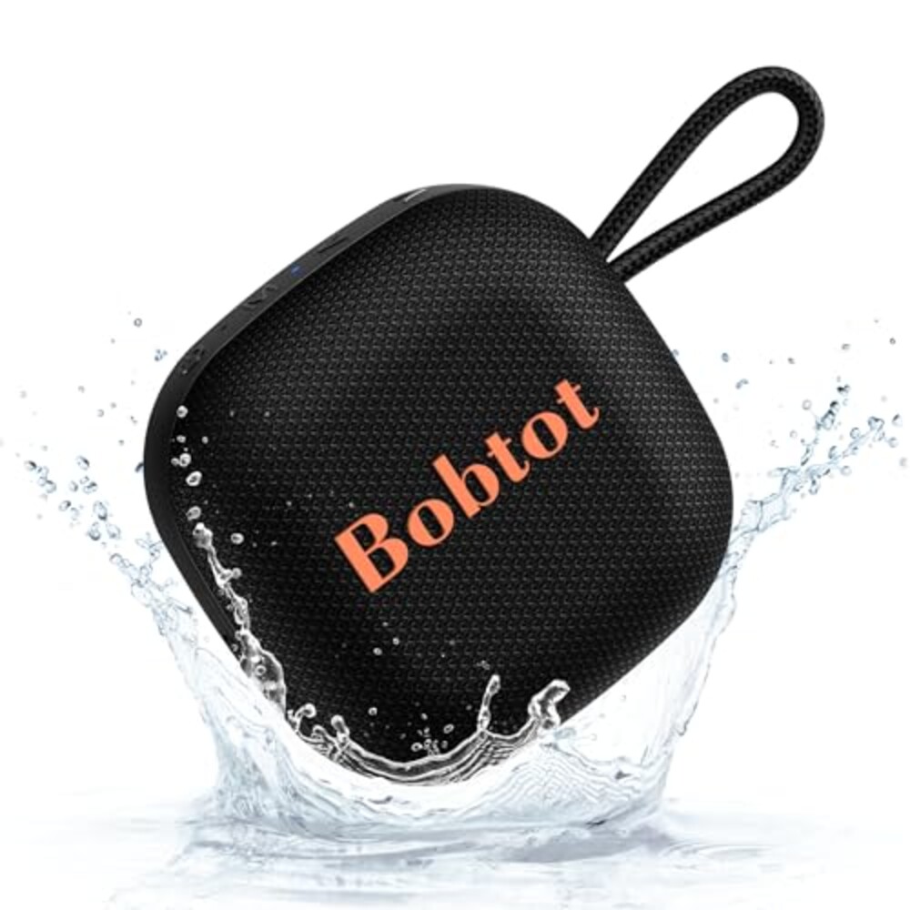 Bobtot Portable Bluetooth Speaker, IPX7,