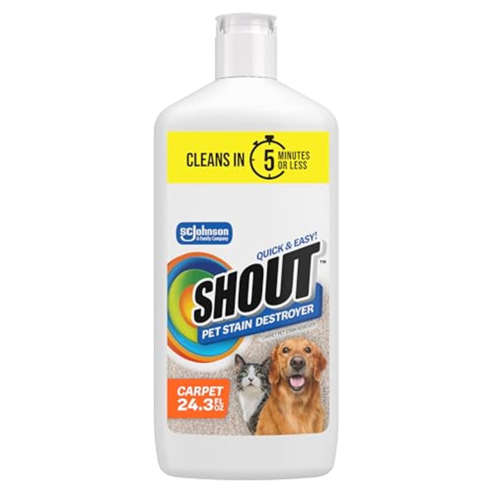 Shout Pet Stain Remover, Color-Safe Rug,