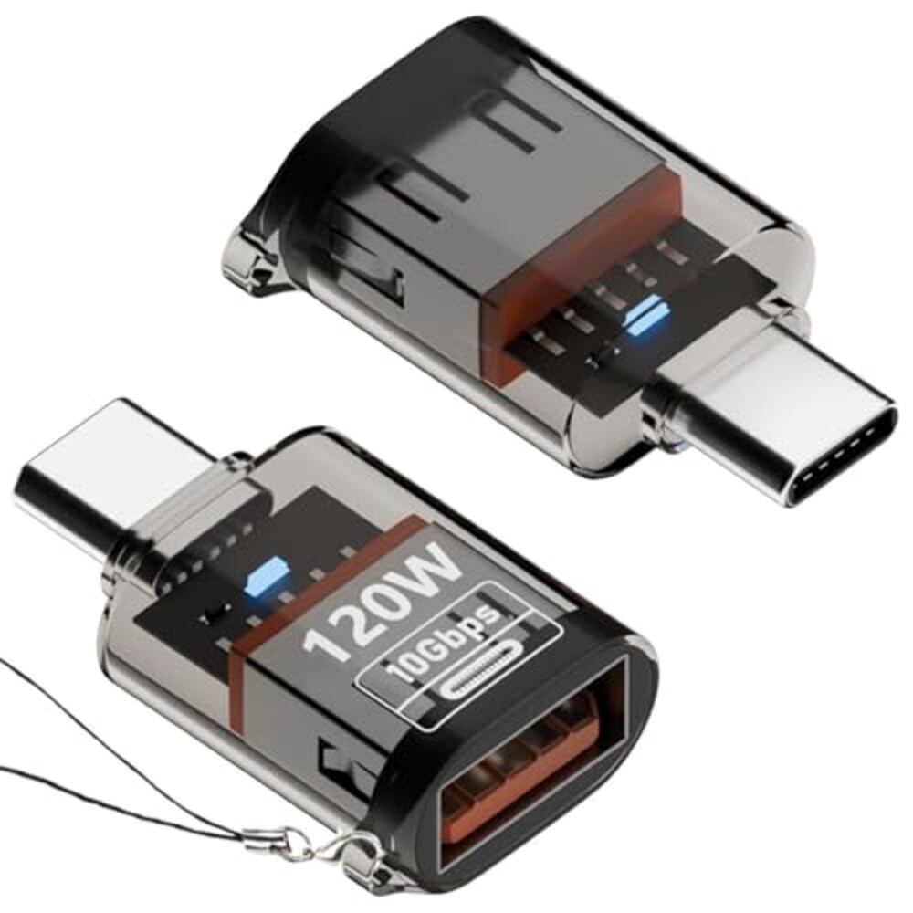 USB C to USB Adapter (2 Pack), USB to Ty