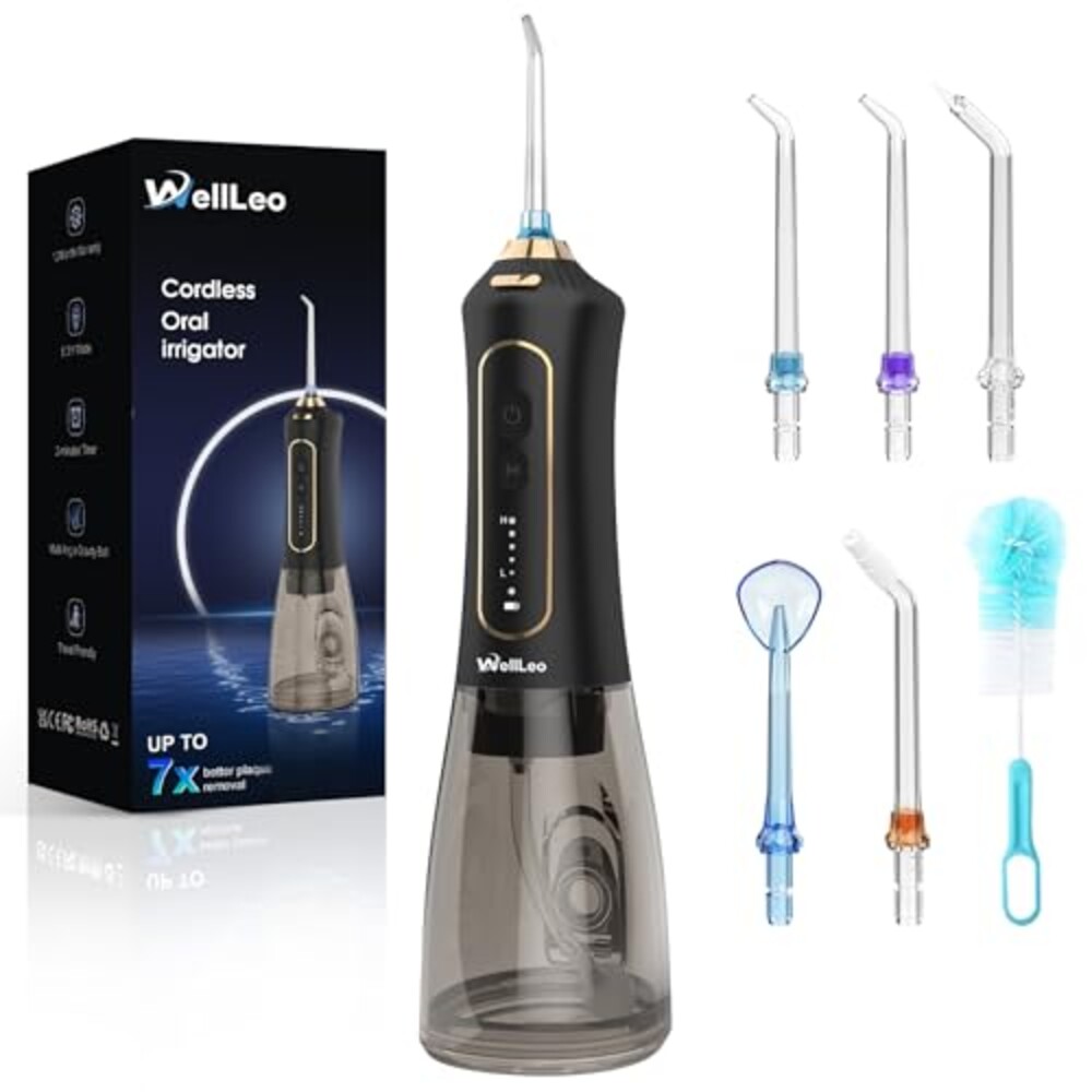 WellLeo Water Flossers for Teeth, 300ML
