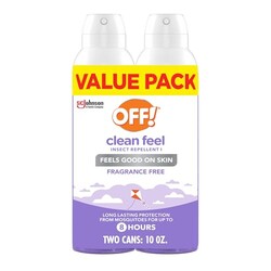 OFF! Clean Feel Picaridin Insect & Mosqu