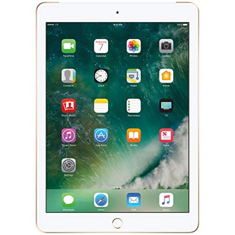 Apple iPad with WiFi (2017 Model) (Gold 32gb)(Refurbished)