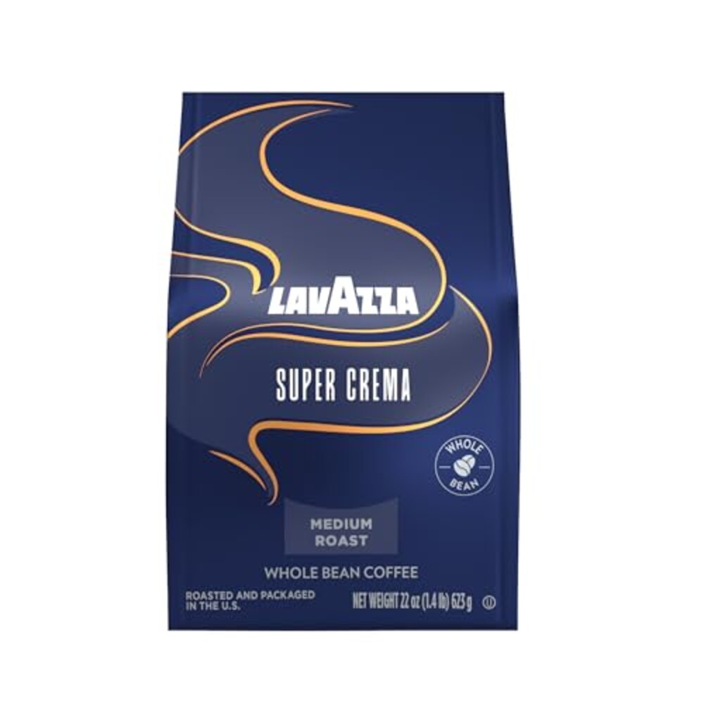 Lavazza Super Crema Whole Bean Coffee, M