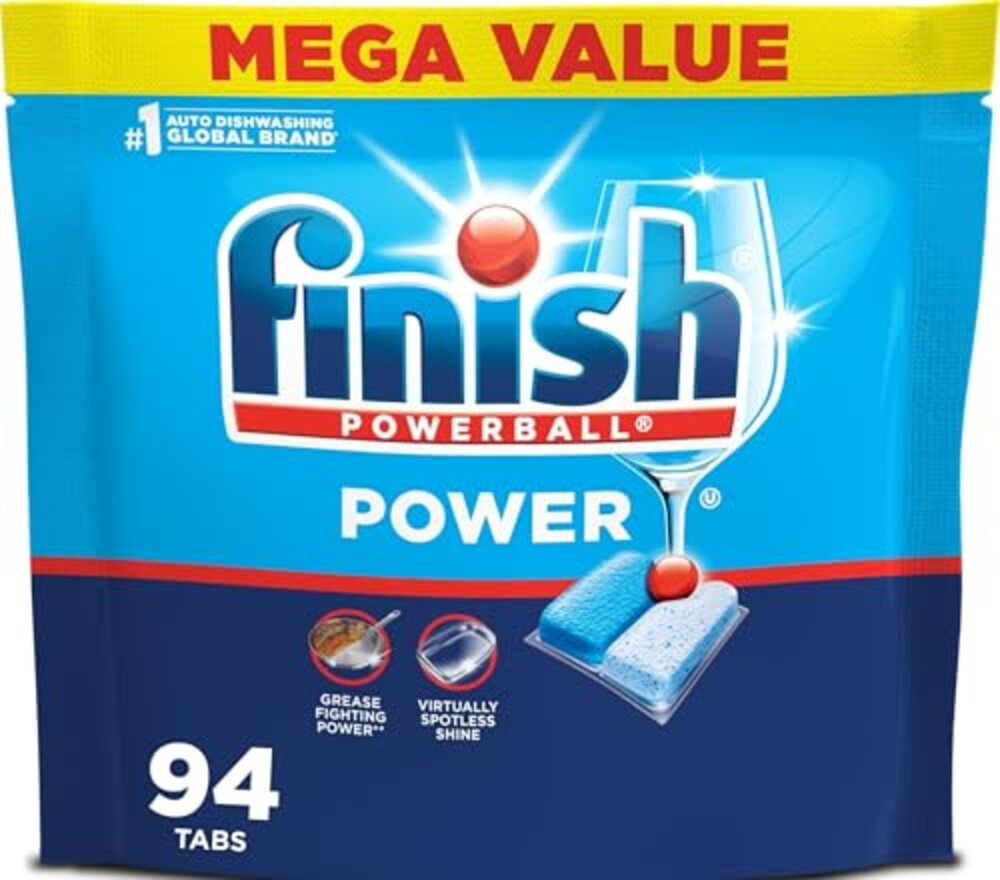 Finish Power Dishwasher Pods, Dish Deter