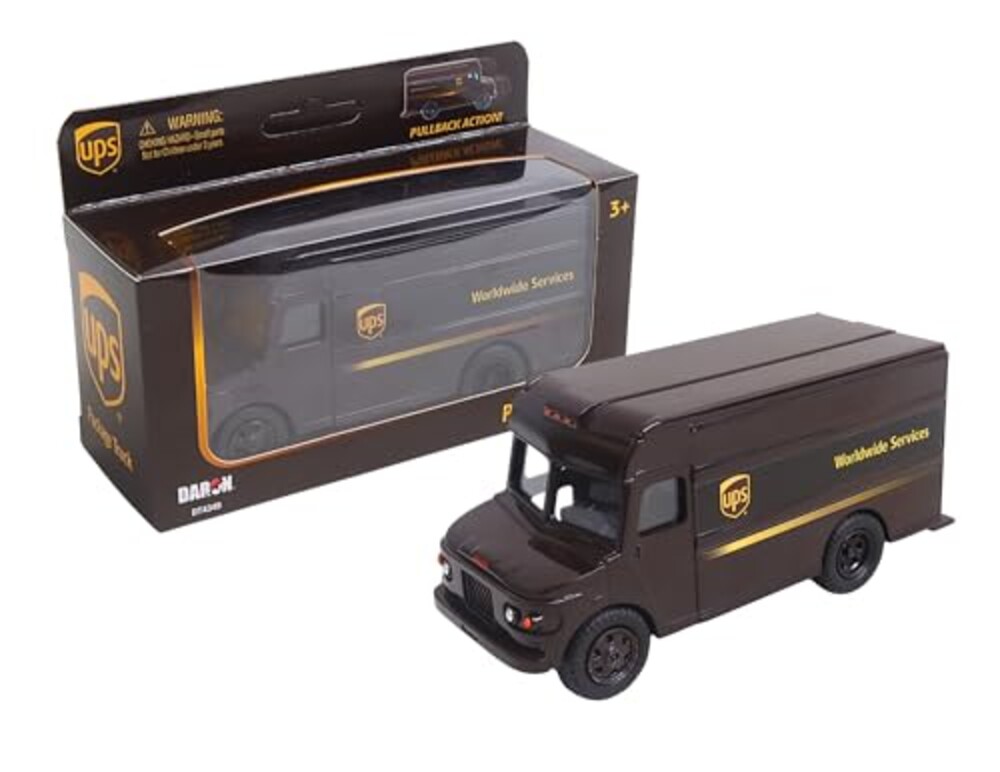 Daron UPS Pullback Package Car Delivery