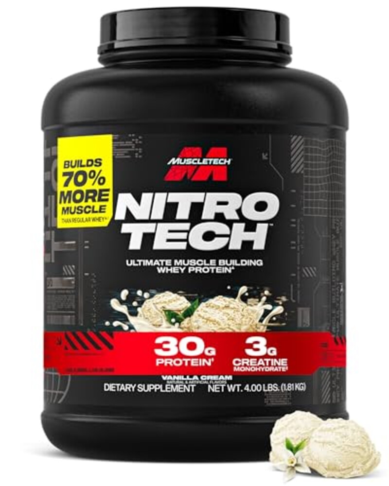 MuscleTech Whey Protein Powder (Vanilla