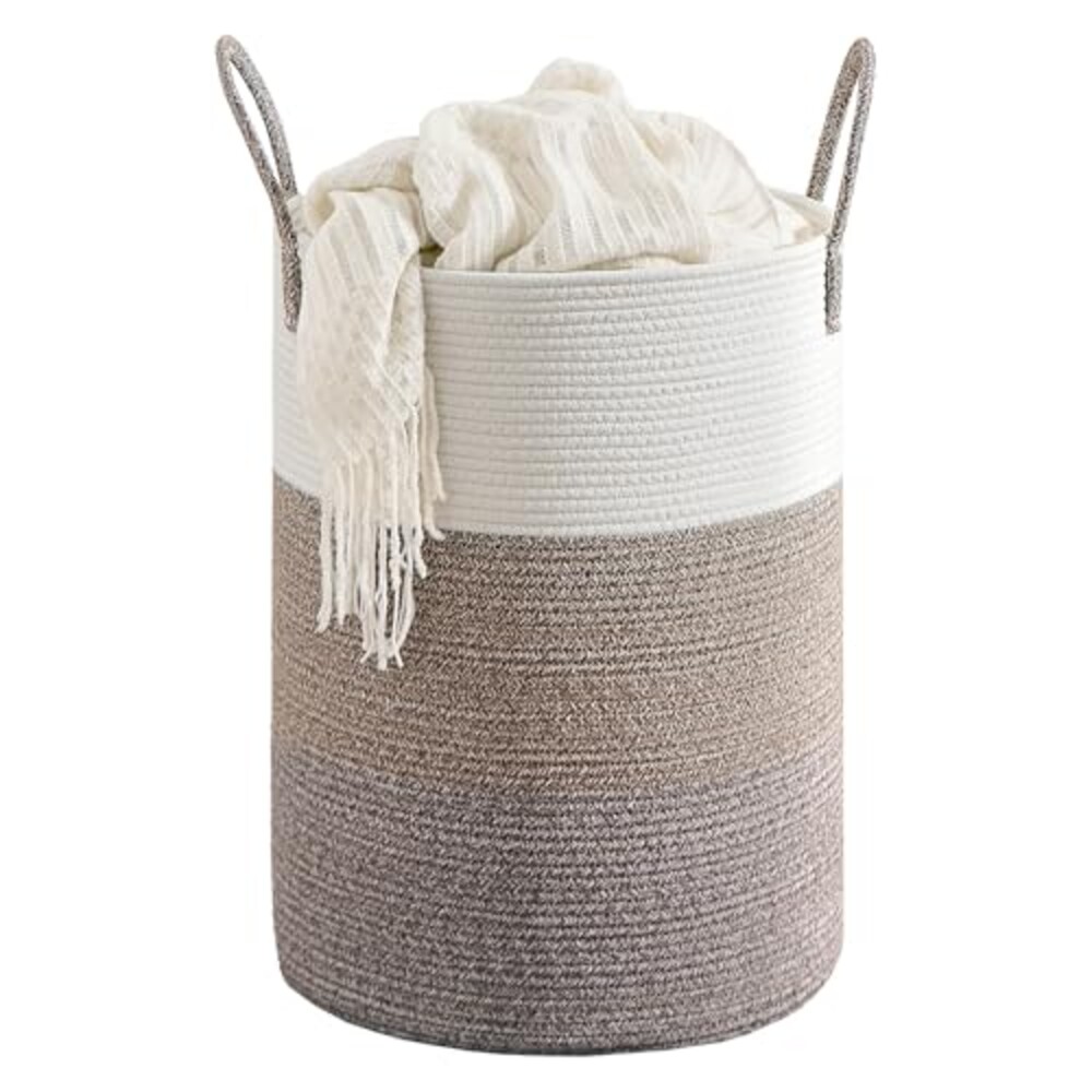 CLHMILY&Z 60L Laundry Basket Round Stora