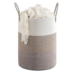CLHMILY&Z 60L Laundry Basket Round Stora