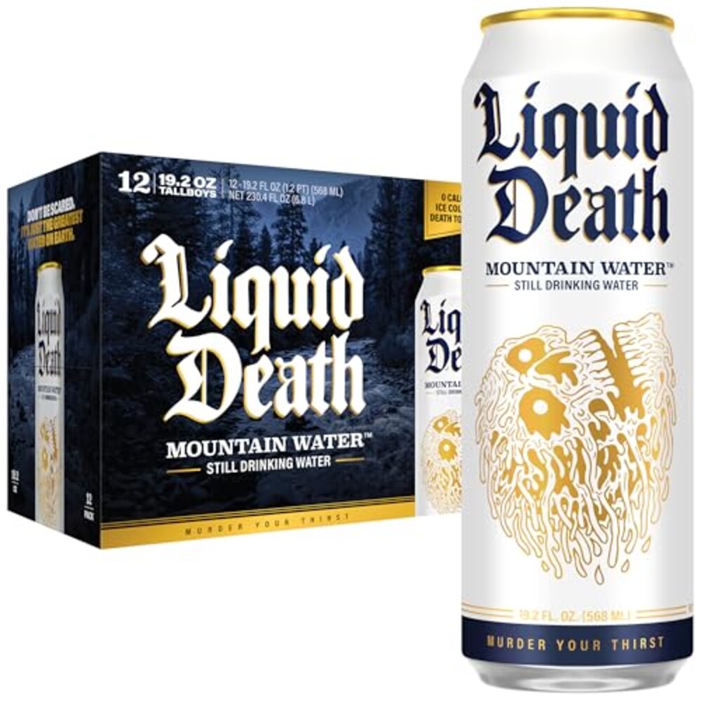 Liquid Death Still Mountain Water, Real