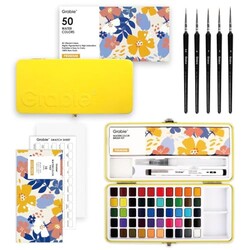 Grabie Set of 50 Color Watercolor Paint