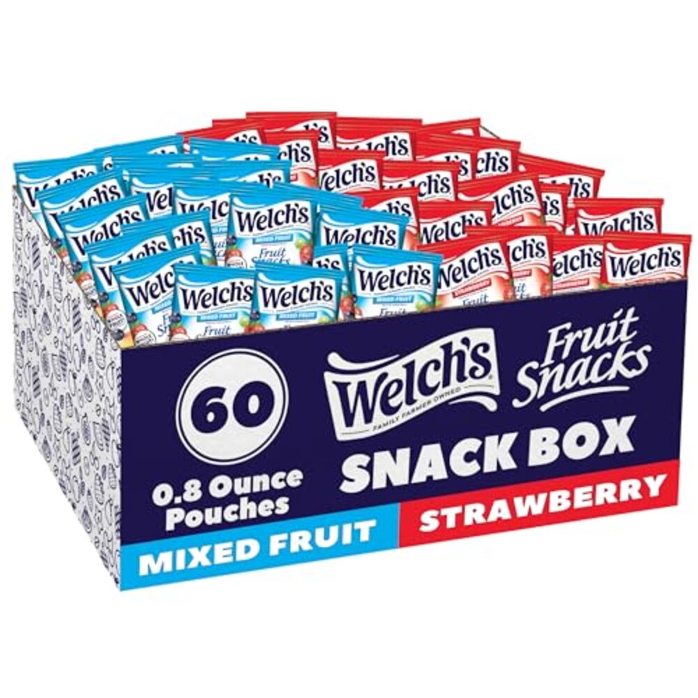 Welch's Fruit Snacks, Mixed Fruit & Stra