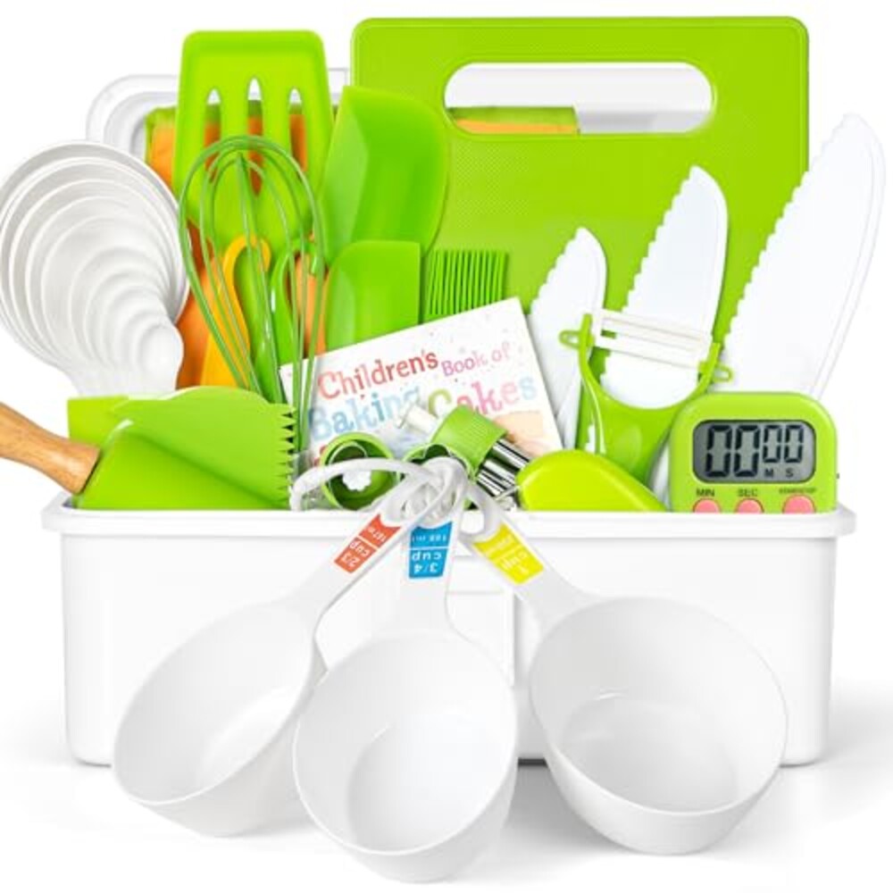 37PCS Kids Cooking Sets Real, Junior Che