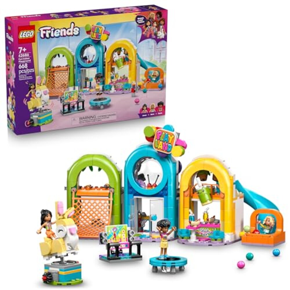 LEGO Friends Fun Indoor Playground Build