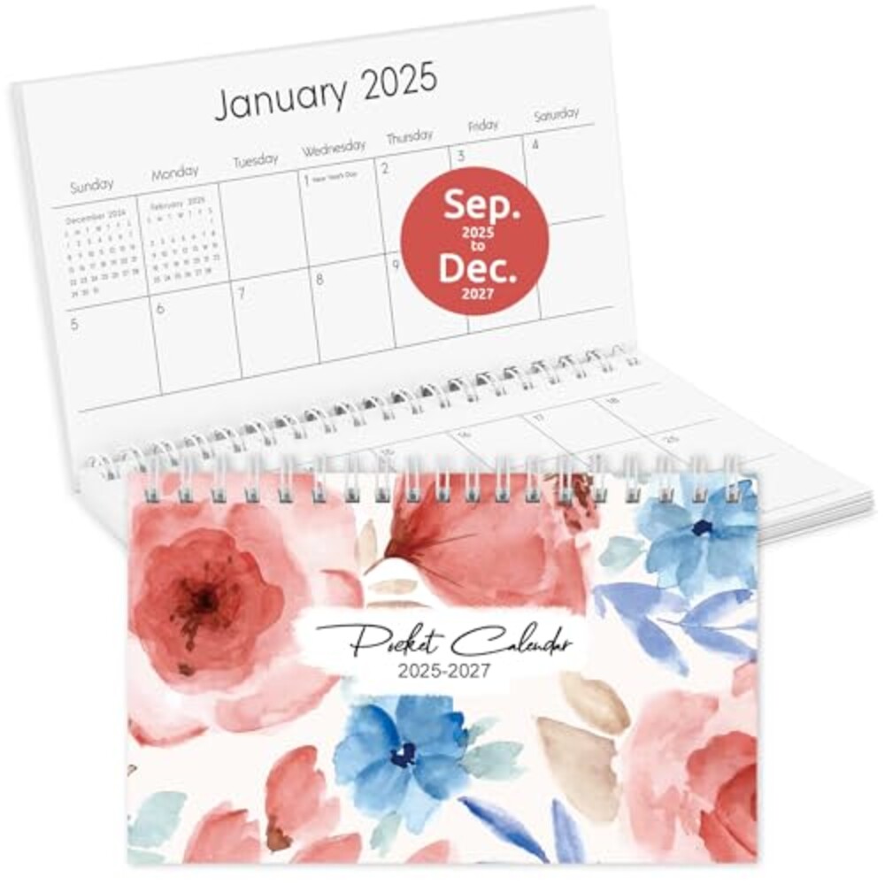 KONVINIT Pocket Calendar 2025-2027, 2026