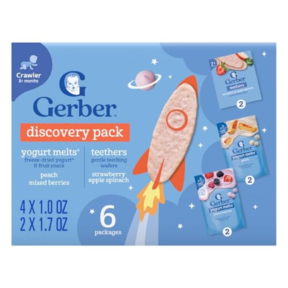 Gerber Stage 3 Baby Snacks Discovery Var
