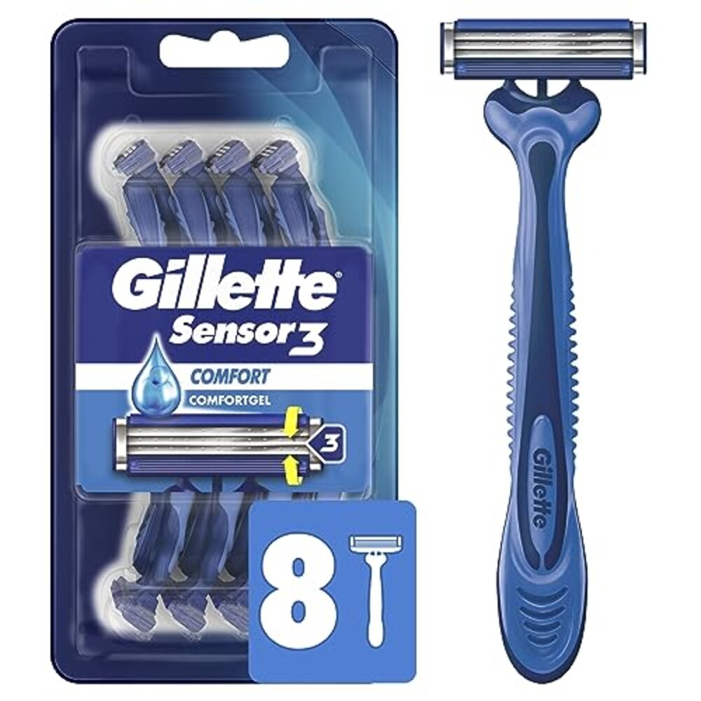 Gillette Sensor3 Comfort Disposable Razo