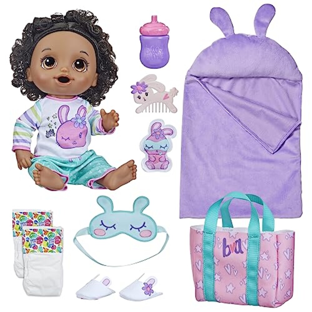 Baby Alive Bunny Sleepover Baby Doll, Be