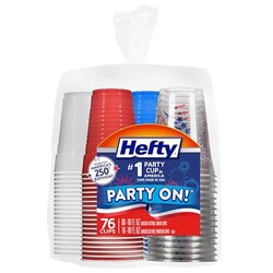 Hefty Party On Disposable Party Cups, Pa