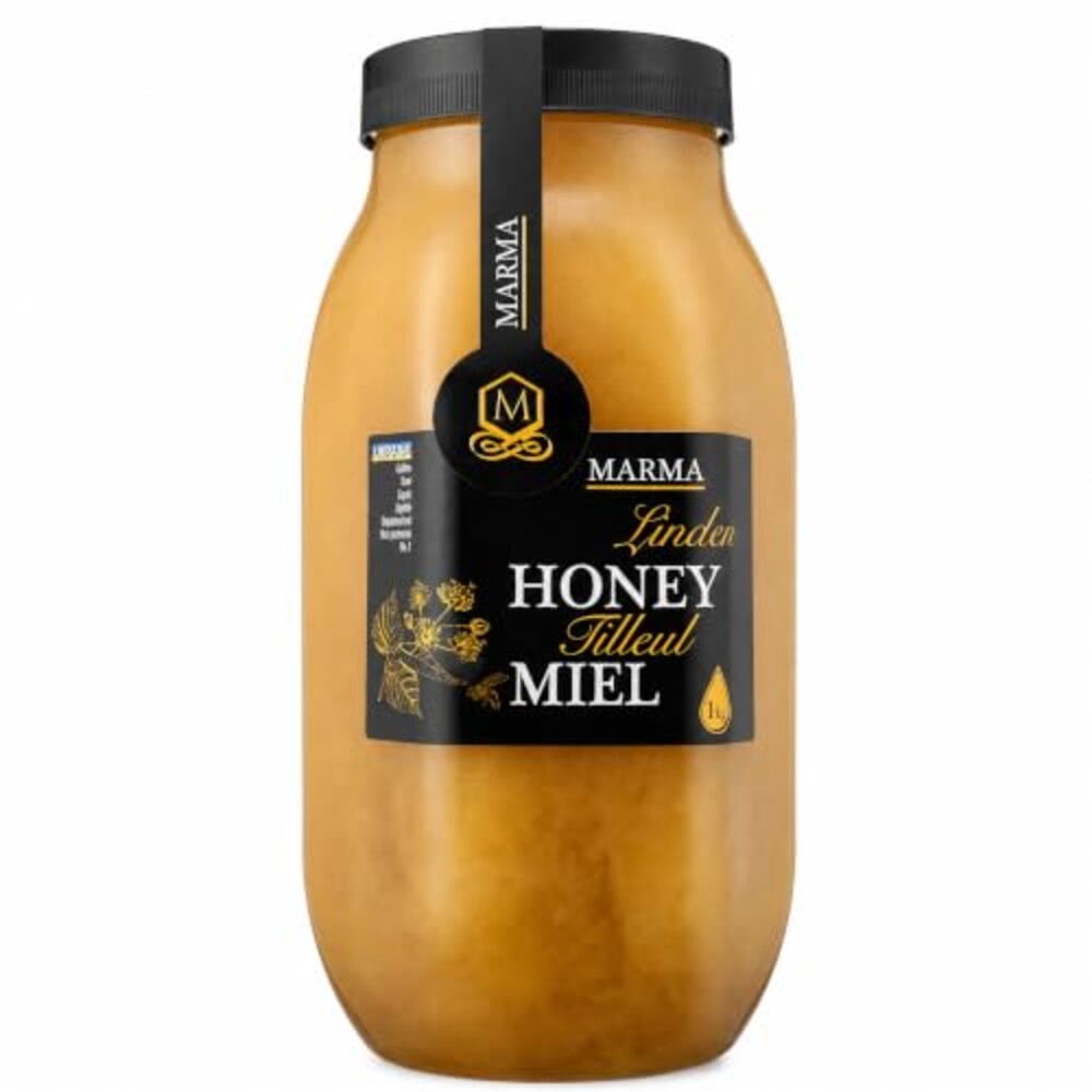 HONIGMA Marma Linden Honey, Raw Unpasteu