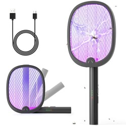YISSVIC Electric Fly Swatter Foldable Bu