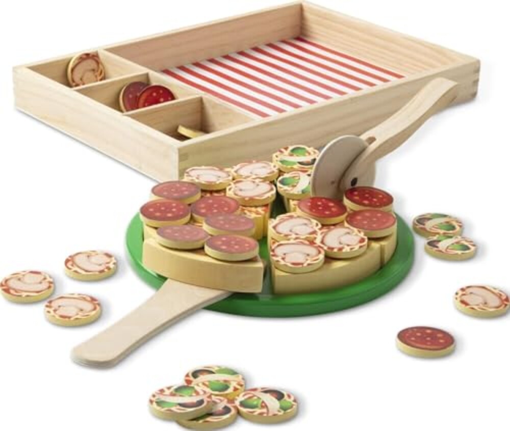 Melissa & Doug Wooden Pizza Party Play S