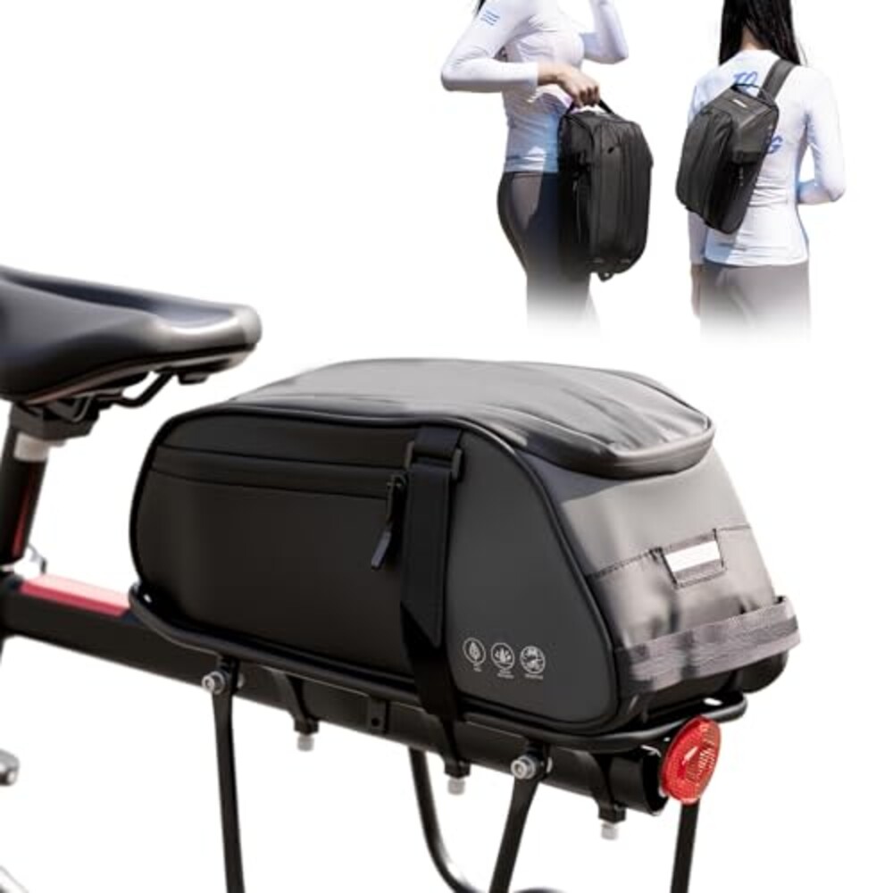 OFFBONDAGE Bike Rack Bag, Reflective Wat