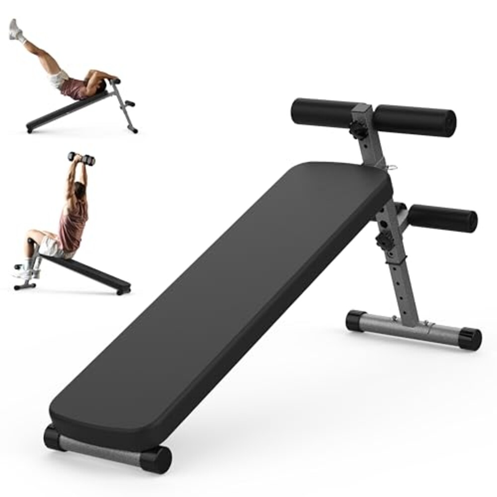 Finer Form Adjustable Sit Up Ab Bench &