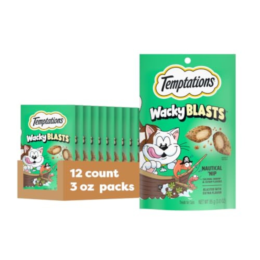 Temptations Wacky Blasts Cat Treats, Nau