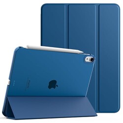 TiMOVO for iPad Air 11 Inch Case (M3/M2-2025/2024), iPad Air 5th Generation 2022/4th Gen 2020 10.9 Inch, Slim Hard Translucent Back Cover, Support Auto Wake/Sleep, Abyss Blue