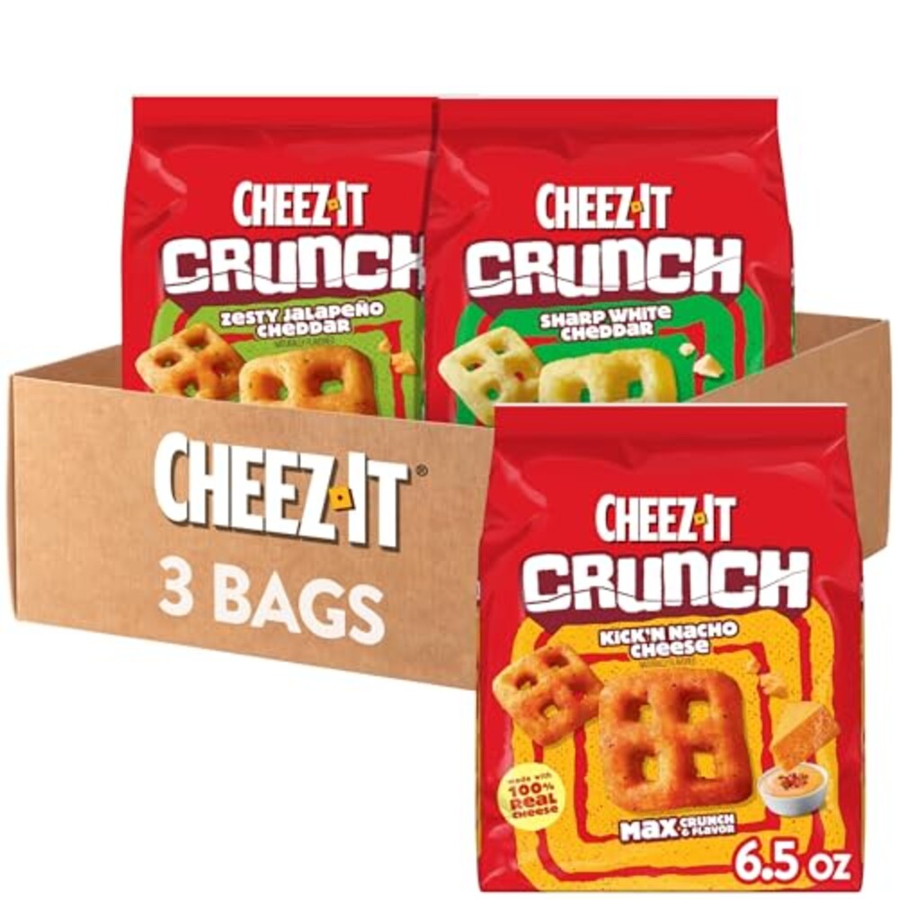 Cheez-It Crunch Cheesy Baked Snacks, Lun