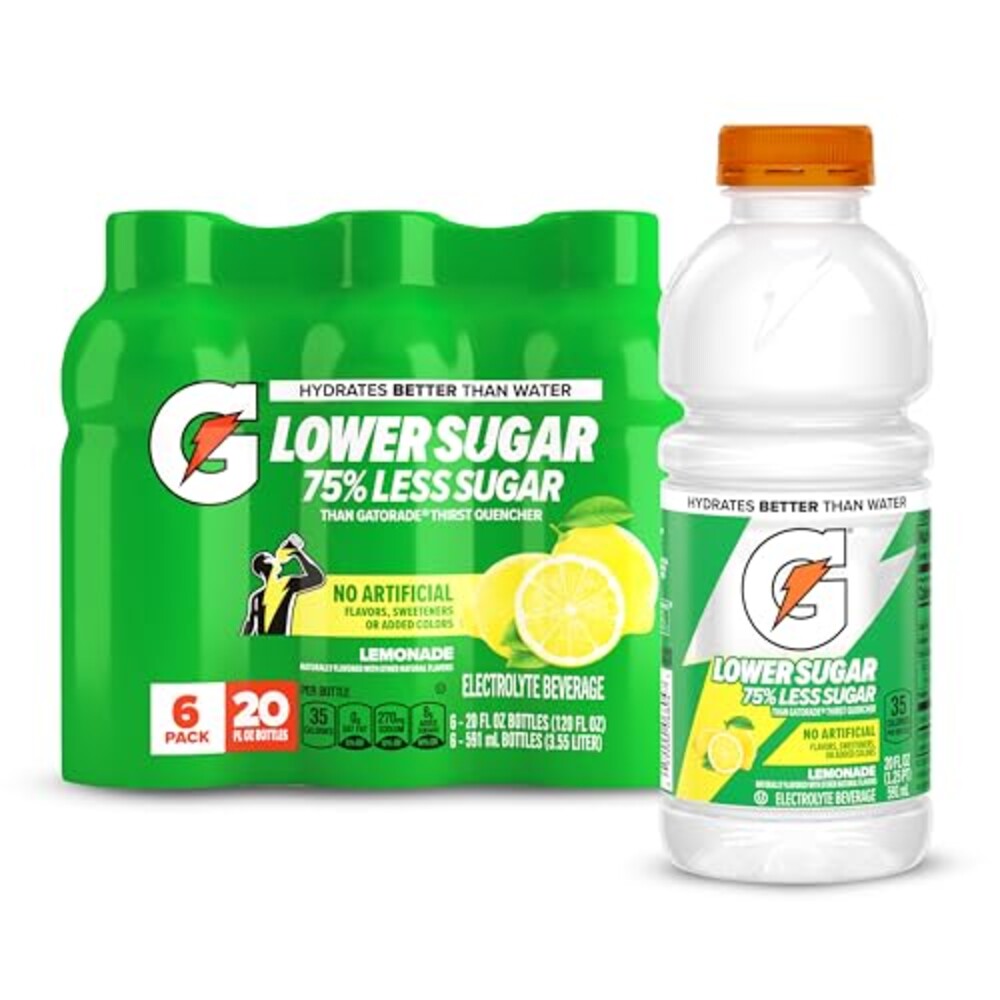 Gatorade Lower Sugar Sports Drink, Lemon