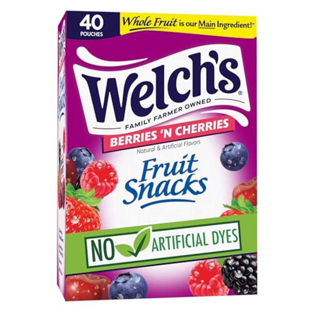 Welch's Fruit Snacks, Berries 'N Cherrie