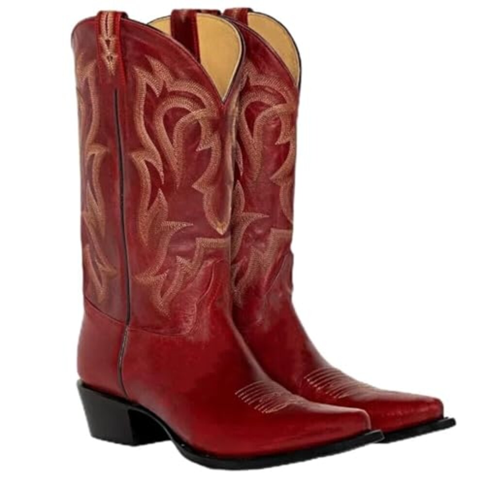 LISHAN Women's Western Boots Cowboy Cowg