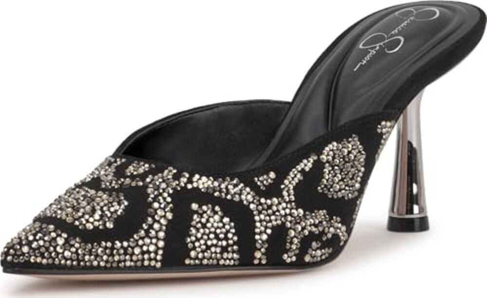 Jessica Simpson Xia High Heel Mule, Blac