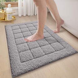 LUMI Bathroom Rugs Soft Absorbent, Bath