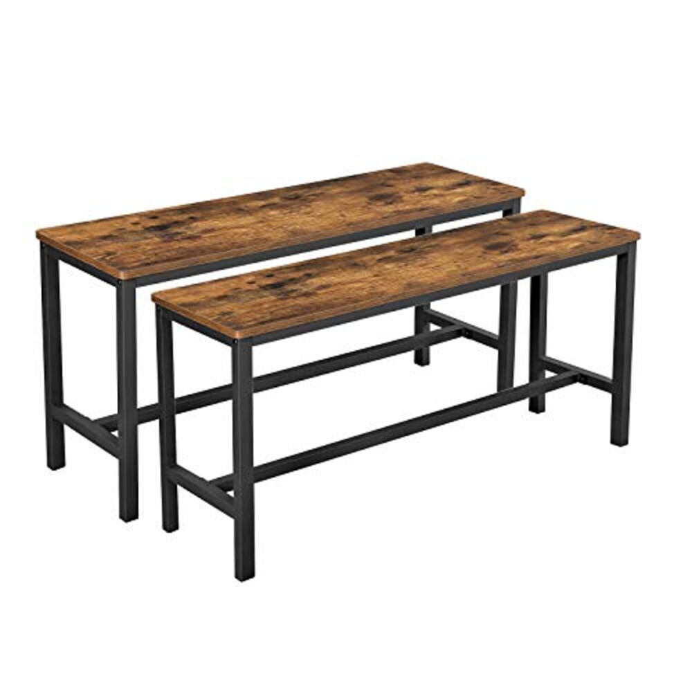 VASAGLE Dining Bench Set of 2, 42.5'' Ki