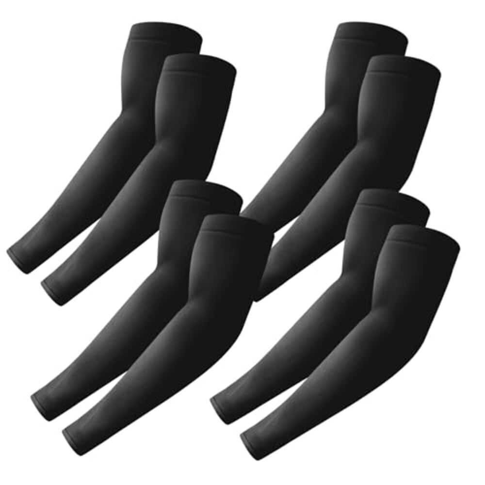 PFFY 4 Pairs Arm Sleeves Cooling UV Prot