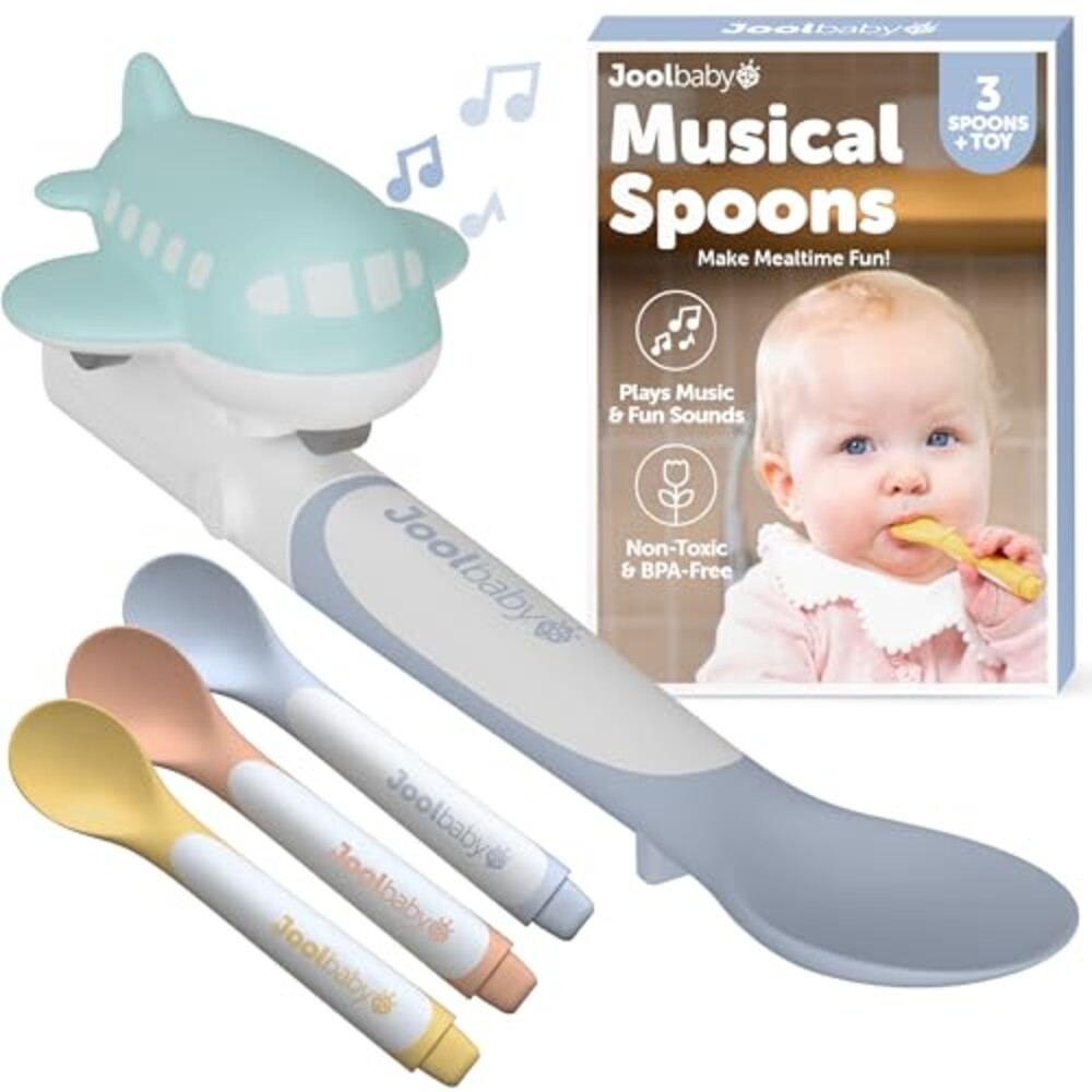 Jool Baby Musical Baby Spoons, 3 Spoons