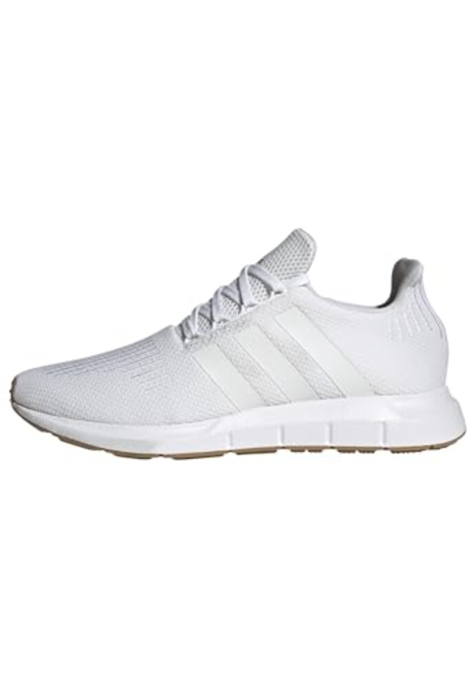 adidas Mens Swift Run White/White/Core B